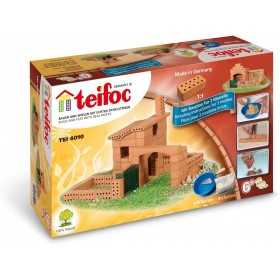 CASETTA PICCOLA kit modellismo per bambini TEIFOC 85 pezzi TEIFOC - 1