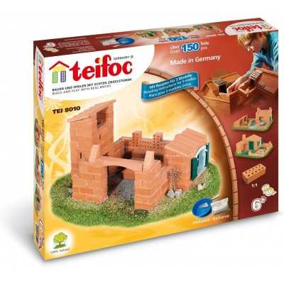 PICCOLO BORGO kit modellismo per bambini TEIFOC 150 pezzi TEIFOC - 1
