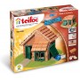 CASETTA CON TETTO IN TEGOLE kit modellismo per bambini TEIFOC 200 pezzi TEIFOC - 1