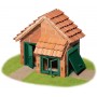 CASETTA CON TETTO IN TEGOLE kit modellismo per bambini TEIFOC 200 pezzi TEIFOC - 2
