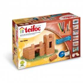 CASTELLO PORTAPENNE kit modellismo per bambini TEIFOC 85 pezzi TEIFOC - 1