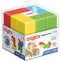 MAGICUBE FULL COLOR CRYSTAL 24 PEZZI costruzioni magnetiche Geomag da 1 a 5 anni Geomag - 1