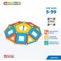 GEOMAG SUPERCOLOR PANELS 78 PEZZI costruzioni magnetiche da 5 a 99 anni Geomag - 5