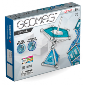 GEOMAG PRO L set da 50 pezzi COSTRUZIONI MAGNETICHE stem system MODULARE età 8+ Geomag - 1
