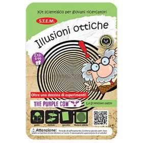 ILLUSIONI OTTICHE the purple cow KIT SCIENTIFICO lo scienziato pazzo STEM età 6+ The Purple Cow - 1