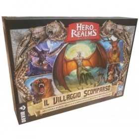HERO REALMS gioco di carte DEVIR seconda parte IL VILLAGGIO SCOMPARSO nuova avventura WISE WIZARD GAMES età 12+ DEVIR - 1