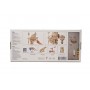 AERO CLOCK in legno UGEARS da montare PUZZE 3D model kit 320 PEZZI orologio Ugears - 3