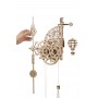 AERO CLOCK in legno UGEARS da montare PUZZE 3D model kit 320 PEZZI orologio Ugears - 7
