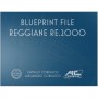 BLUEPRINT FILE cordasco REGGIANE RE.2000 ac graphic GLI ARCHIVI RITROVATI aerei INDUSTRIA locale ARTESTAMPA ARTE - 1