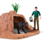 STAZIONE AVVENTURA CON RANGER wild life RANGER ADVENTURE STATION schleich 42507 età 3+ Schleich - 16