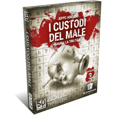 I CUSTODI DEL MALE maria la trilogia EPISODIO 3 escape thriller GIOCO età 16+ Blacksands Games - 1