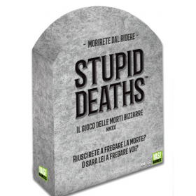 STUPID DEATHS il gioco delle morti bizzarre PARTY GAME yas! games IN ITALIANO età 12+ YAS! GAMES - 1
