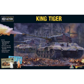 KING TIGER carro armato WARLORD GAMES scala 1/56 BOLT ACTION miniatura in plastica Warlord Games - 1