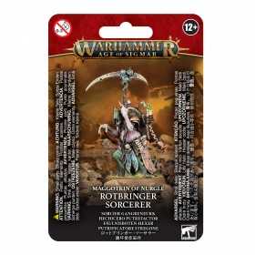 ROTBRINGER SORCERER miniatura in resina MAGGOTKIN OF NURGLE warhammer CITADEL age of sigmar GAMES WORKSHOP età 12+ Games Worksho