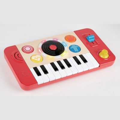 STUDIO DJ MIX & SPIN pianola HAPE in legno e plastica STRUMENTO MUSICALE per bambini E0621 età 12 mesi + Hape - 1