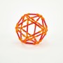 FLEXISTIX PALLA ARANCIO creative construction kit HAPE costruzioni in bamboo E5567 età 4+ Hape - 1