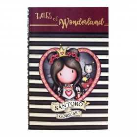 NOTEBOOK taccuino GORJUSS a righe FINDING MY WAY santoro 1087GJ01 Gorjuss - 1
