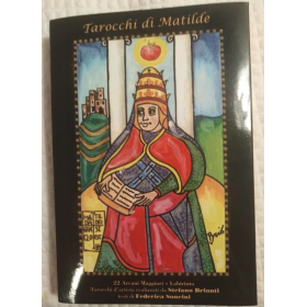 TAROCCHI DI MATILDE labirinto + 22 ARCANI MAGGIORI d'artista EDIZIONI ANDARE A CANOSSA con testi - 1