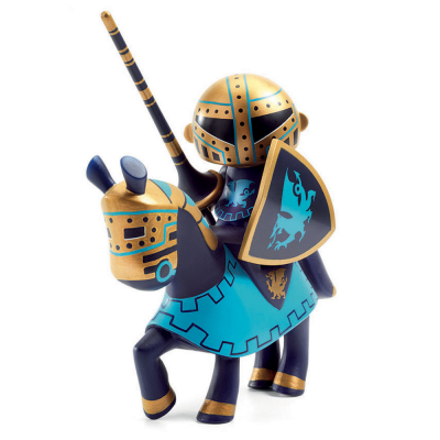 DRAGON KNIGHT miniature in resina DJECO arty toys CAVALIERI action figure DJ06910 età 4+ Djeco - 1