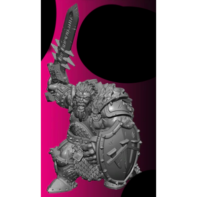 FIRE GIANT HELLBRINGER gigante REAPER BONES V 5 miniatura in plastica KICKSTARTER in inglese Reaper Miniatures - 1
