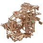 PISTA BIGLIE modellino in legno PARANCO A GRADINI marble run 2 UGEARS kit da 355 pezzi STEPPED HOIST età 14+ Ugears - 1