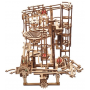 PISTA BIGLIE modellino in legno PARANCO A GRADINI marble run 2 UGEARS kit da 355 pezzi STEPPED HOIST età 14+ Ugears - 7