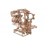 PISTA PER BIGLIE modellino in legno MONTACARICHI A CATENA kit da 400 pezzi MARBLE RUN 1 chain hoist UGEARS età 14+ Ugears - 1