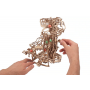 PISTA PER BIGLIE modellino in legno MONTACARICHI A CATENA kit da 400 pezzi MARBLE RUN 1 chain hoist UGEARS età 14+ Ugears - 5