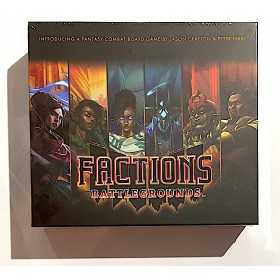 FACTIONS BATTLEGROUNDS a fantasy combat board game KICKSTARTER in inglese LIMITED EDITION età 14+ - 1