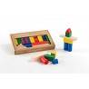 COSTRUZIONI A COLORI 30 PZ gioco in legno MILANIWOOD 100% made in Italy 3+