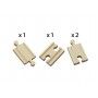 BINARI DRITTI MINI straight tracks BRIO world TRENINO in legno 33333 età 3+ BRIO - 3