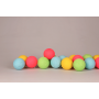 LUCI HAPPY LIGHTS MURANO fila 35 palline colorate in corda con lampadine LED e spina Happy Lights - 2