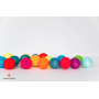 LUCI HAPPY LIGHTS NIASSAM fila 35 palline colorate in corda con lampadine LED e spina Happy Lights - 3