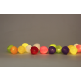 LUCI HAPPY LIGHTS AMSTERDAM fila 35 palline colorate in corda con lampadine LED e spina Happy Lights - 2