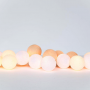 LUCI HAPPY LIGHTS KANDI fila 35 palline colorate in corda con lampadine LED e spina Happy Lights - 2
