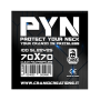 100 BUSTINE PROTETTIVE cranio creations CARD SLEEVES clear polypropylene PYN per carte di 70 x 70 mm NERO Cranio Creations - 1