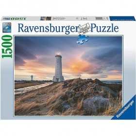 PUZZLE ravensburger CIELO MAGICO IN ISLANDA originale 1500 PEZZI softclick 80 X 60 CM