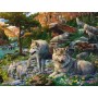 PUZZLE ravensburger LUPI IN PRIMAVERA originale 1500 PEZZI softclick 80 X 60 CM Ravensburger - 2