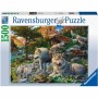 PUZZLE ravensburger LUPI IN PRIMAVERA originale 1500 PEZZI softclick 80 X 60 CM Ravensburger - 1