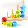 PALLOTTOLIERE in legno HAPE incastri E0504 età 12 mesi + Hape - 3