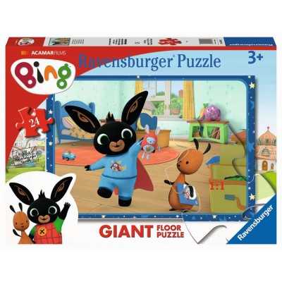 GIANT floor PUZZLE ravensburger BING in cameretta 24 PEZZI giganti 70 X 50 CM età 3+ Ravensburger - 1