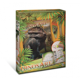 DIARIO SEGRETO dinosauri DINOSART con penne speciali SET kit artistico CREATIVO età 7+ NEBULOUS STARS - 1