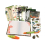 DIARIO SEGRETO dinosauri DINOSART con penne speciali SET kit artistico CREATIVO età 7+ NEBULOUS STARS - 4