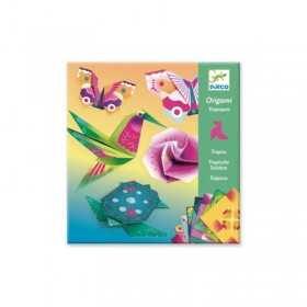 ORIGAMI livello di difficoltà 3 TROPICI kit artistico DJECO set creativo DJ08754 età 7+ Djeco - 1