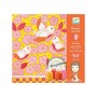PITTURA SU SETA kit artistico I PASSERI foulard DJECO set creativo DJ09853 età 8+ Djeco - 1