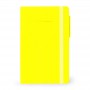 TACCUINO a righe GIALLO NEON medio LEGAMI con elastico 13X21 CM notebook Legami - 2