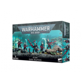 DARK REAPERS set di 5 miniature AELDARI warhammer 40k CITADEL games workshop TETRI MIETITORI età 12+