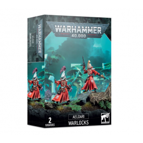 WARLOCKS set di 2 miniature AELDARI warhammer 40k CITADEL games workshop STREGONI età 12+