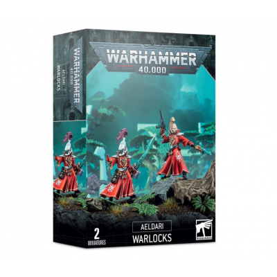 WARLOCKS set di 2 miniature AELDARI warhammer 40k CITADEL games workshop STREGONI età 12+ Games Workshop - 1