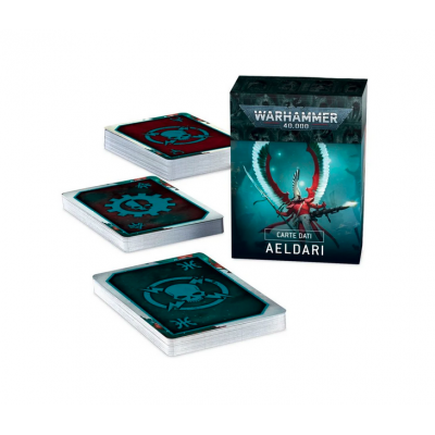 CARTE DATI mazzo AELDARI warhammer 40k CITADEL games workshop IN ITALIANO età 12+ Games Workshop - 1